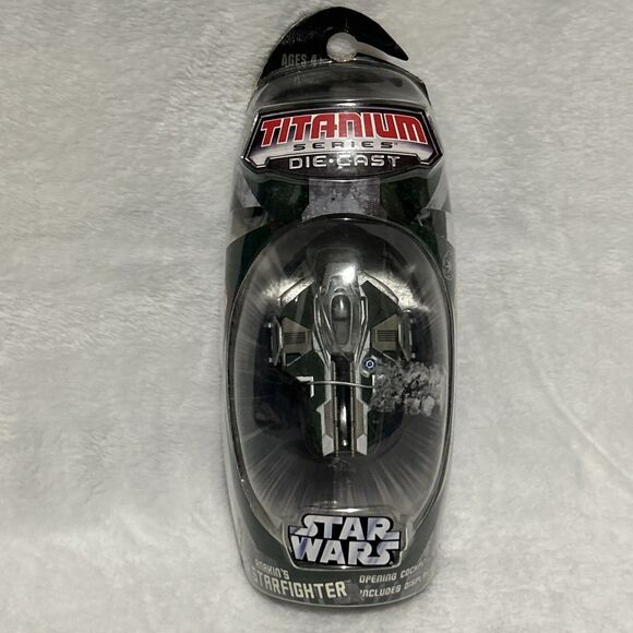 Star Wars Titanium Series 2006 Anakin's Jedi Starfighter Die-Cast Toy Vehicle - Picture 1 of 2